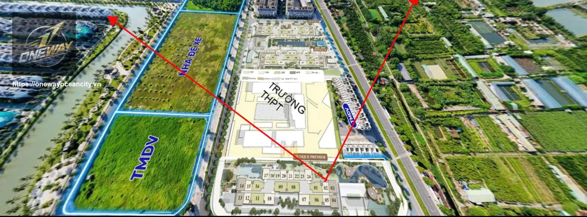 Căn hộ 2 Phòng ngủ 54m² phân khu Senique Ocean Park 1