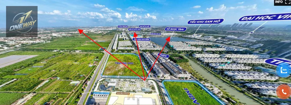 Căn hộ 2 Phòng ngủ 54m² phân khu Senique Ocean Park 1