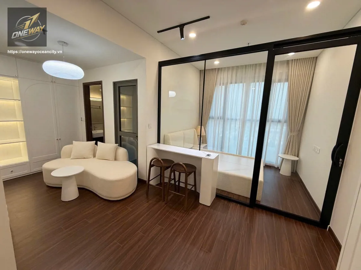 Căn hộ Studio 34m² phân khu Masteri Waterfront Ocean Park 1