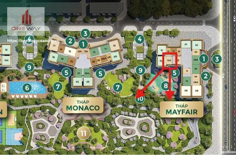 Căn hộ 1 Phòng ngủ + 51m² phân khu Cosmopolitan MIK VIN CỔ LOA