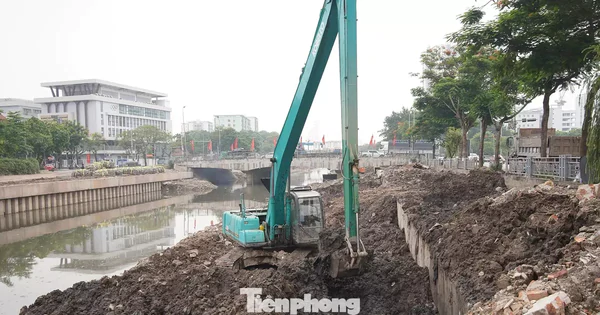 Dự án dẫn nước lưu vực sông Tô Lịch hơn 680 tỷ đồng gặp khó khăn trong việc tìm bãi đổ đất thải